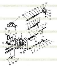 Клапан управления лезвия в сборе Клапан управления лезвия в сборе